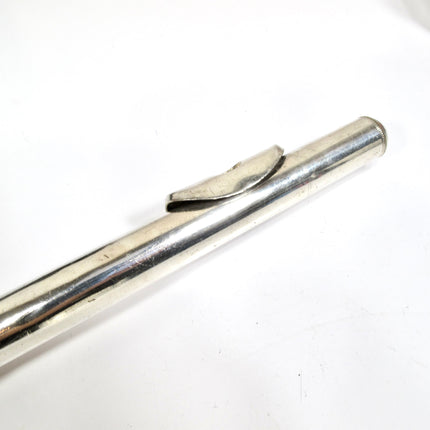 Artley 18-0 Concert Flute Silver Plate Closed Hole C w/ Case