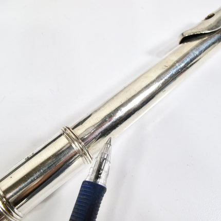 Artley 18-0 Concert Flute Silver Plate Closed Hole C w/ Case