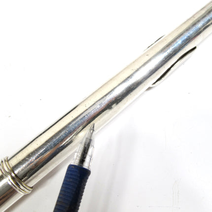 Artley 18-0 Concert Flute Silver Plate Closed Hole C w/ Case