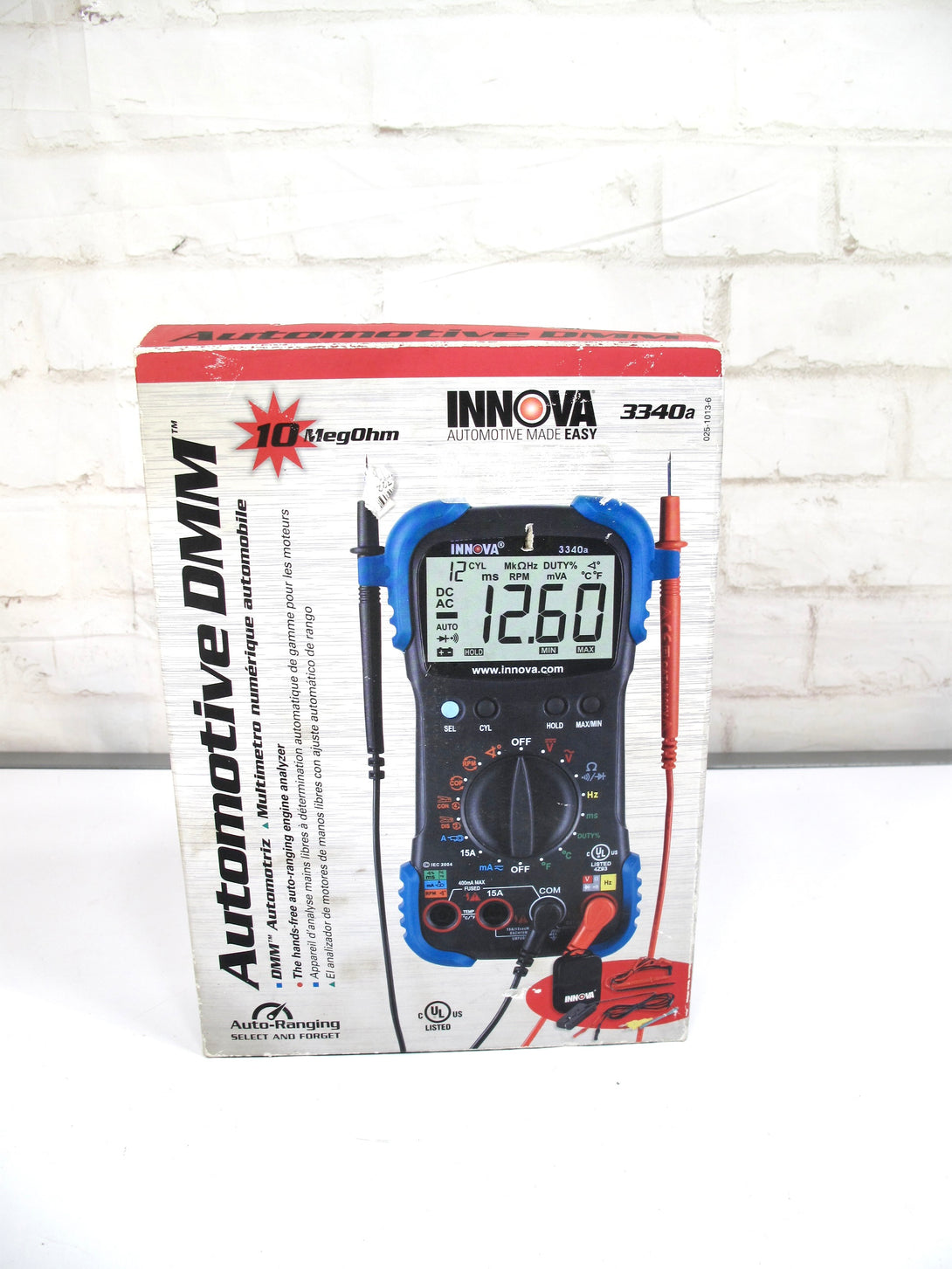 Innova Multimeter Label Innova 3340a Professional Automotive DMM Digital Multimeter – ZeereeZ