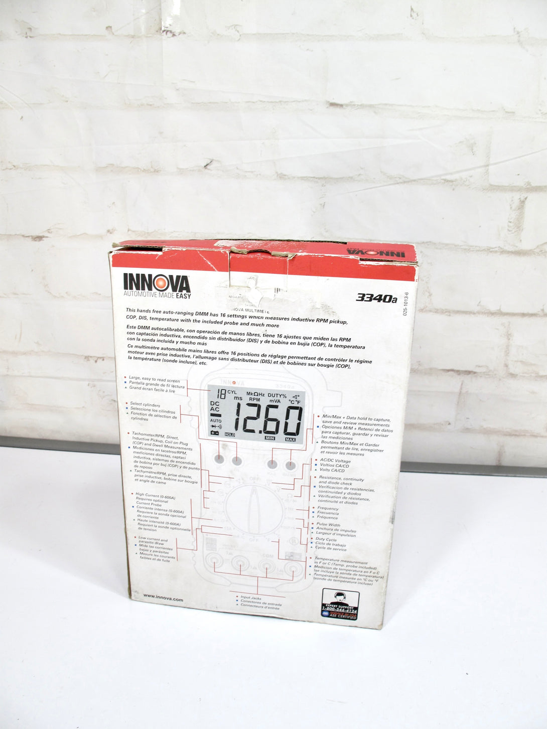 3340a Innova Innova 3340a Professional Automotive DMM Digital Multimeter – ZeereeZ