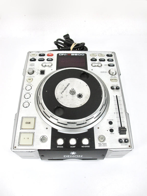 Denon DNS3500 DJ Tabletop Turntable/Scratch Interface CD MP3 Player