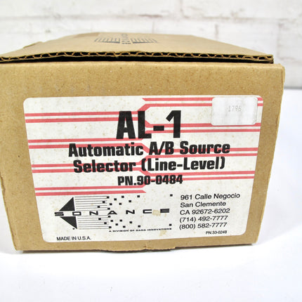 Sonance AL-1 Automatic A/B Source Selector 90-0484
