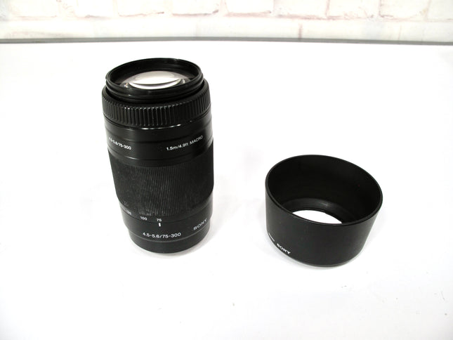 Sony SAL75300 f/4.5-5.6 75-300mm Macro Lens for Sony Alpha DSLR Cameras