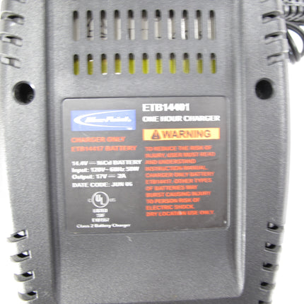 Blue Point ETB14401 14.4V Black 1 Hour Power Tool Battery Charger