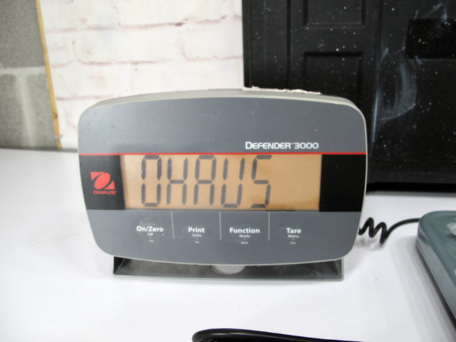 Ohaus Defender 3000 D33P75SD Improved Digital Field Test Scale 150 lb x 0.05 lb,