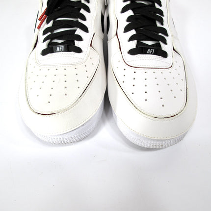 Nike Air Force 1 AF1/1 DC9895-100 White Varsity Red Low Top Sneaker Mens 11