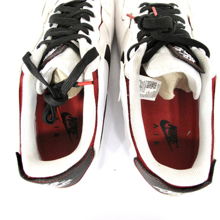 Nike Air Force 1 AF1/1 DC9895-100 White Varsity Red Low Top Sneaker Mens 11