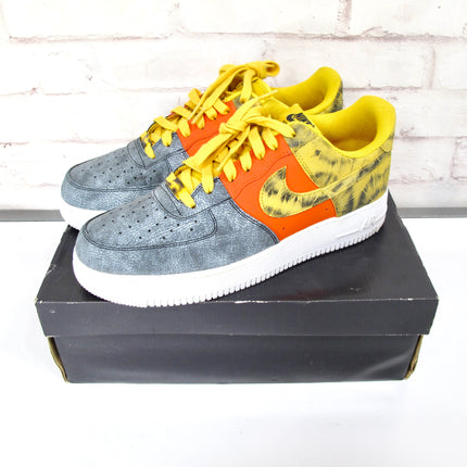 Nike Air Force 1 '07 LV8 Dark Sulphur Tie-Dye CZ0337-700 Sneakers Mens Size 11
