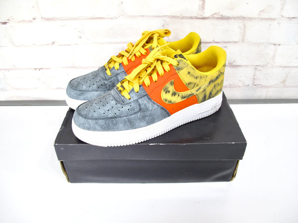 Nike Air Force 1 '07 LV8 Dark Sulphur Tie-Dye CZ0337-700 Sneakers Mens Size 11