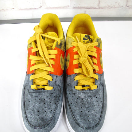 Nike Air Force 1 '07 LV8 Dark Sulphur Tie-Dye CZ0337-700 Sneakers Mens Size 11