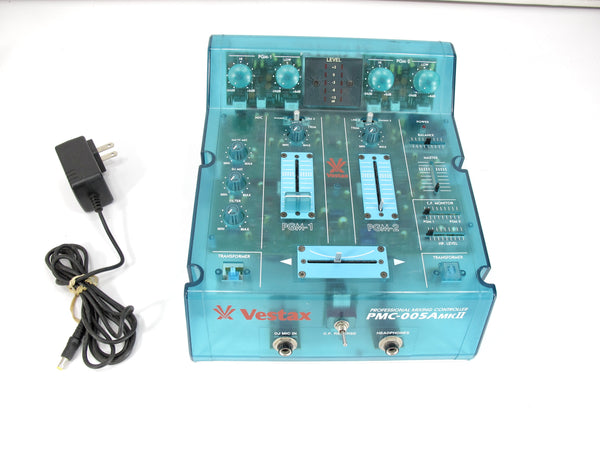 Vestax PMC-005A MKII Rare Retro Professional 2 Channel DJ Mixer