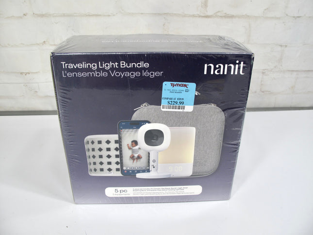 Nanit Pro Smart Baby Monitor & Flex Stand - 1080p Secure Wi-Fi Video Camera