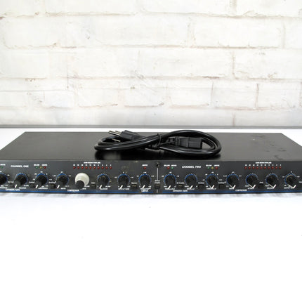 DBX 166XL 2-Channel Pro Audio 1U Rack Mount Stereo Compressor Limiter Gate