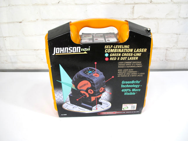 Johnson Level & Tool 40-6688 Line And Dot Self Leveling Laser w/ Case