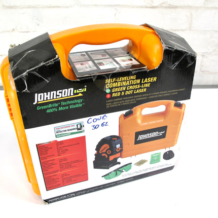 Johnson Level & Tool 40-6688 Line And Dot Self Leveling Laser w/ Case