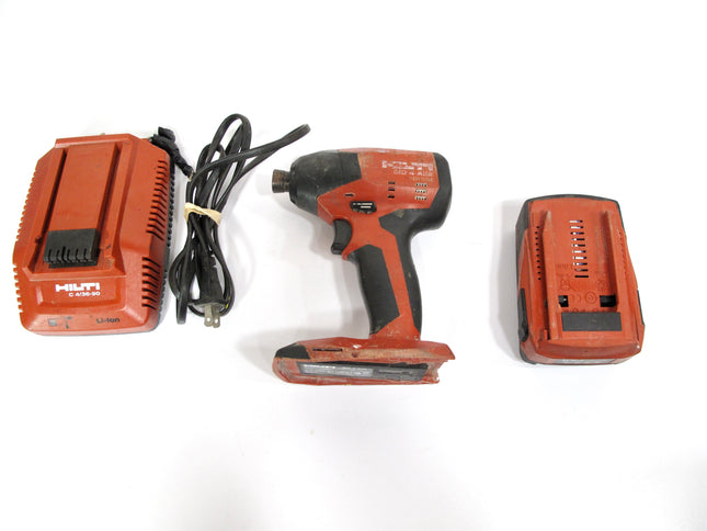 Hilti SID 6-22 22V 1/4" Cordless Impact Driver w/ Battery and Charger
