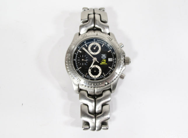 TAG HEUER Link Ayrton Senna CT5114 black Dial Automatic Men's Watch