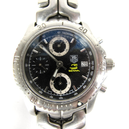 TAG HEUER Link Ayrton Senna CT5114 black Dial Automatic Men's Watch