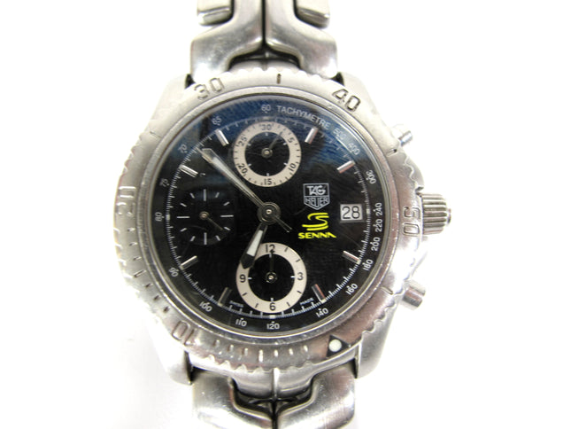 TAG HEUER Link Ayrton Senna CT5114 black Dial Automatic Men's Watch