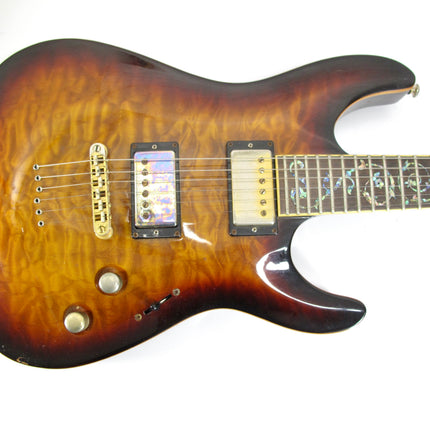 Schecter C-1 Classic 2006 3-Tone Sunburst Gold Hardware Guitar w/ OHSC