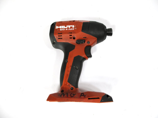HILTI SID 4-A22 Impact Driver 22Volt 1/4 Hex Cordless Bare Tool