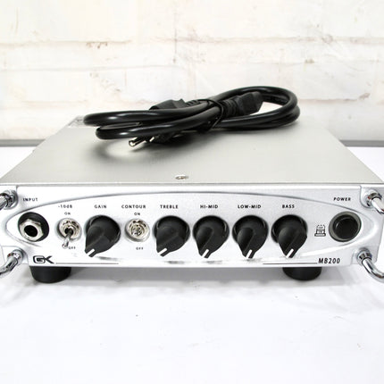 GK Gallien-Krueger MB200 Bass Amplifier Head 200 Watt Compact Amp Head XLR EQ
