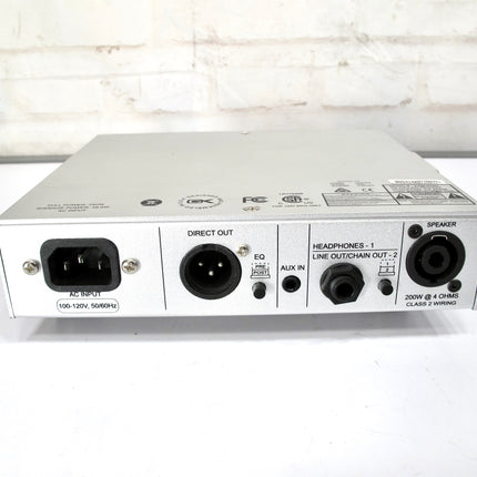 GK Gallien-Krueger MB200 Bass Amplifier Head 200 Watt Compact Amp Head XLR EQ