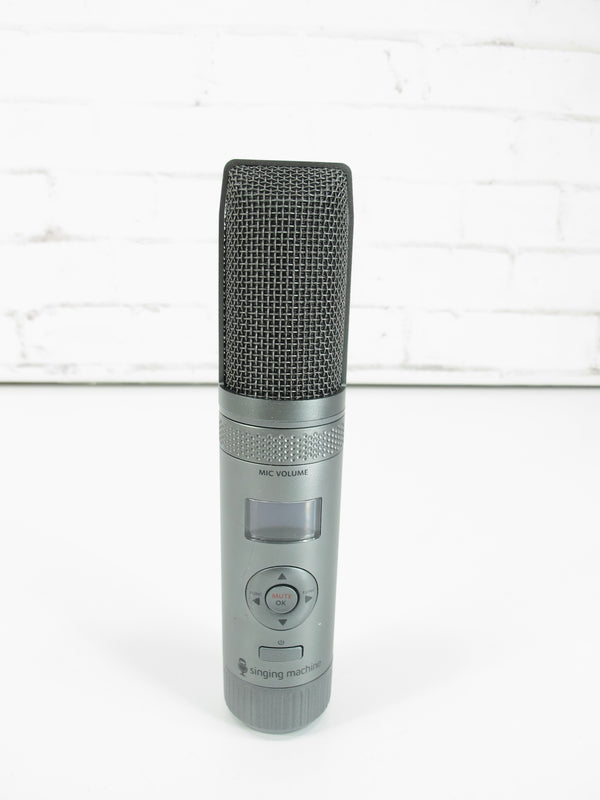 Singing Machine SMM2097 Professional Condenser Podcasting Microphone USB