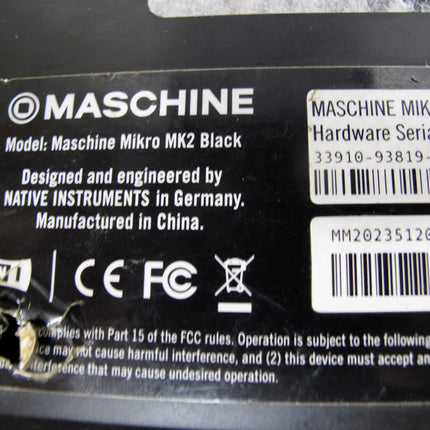 Native Instruments Maschine Mikro MK2 Software Control Surface