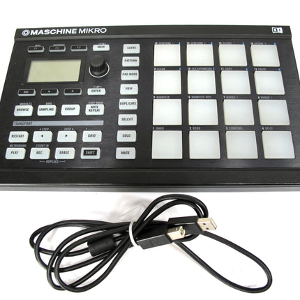 Native Instruments MASCHINE MIKRO Drum Sample Pad Controller Interface