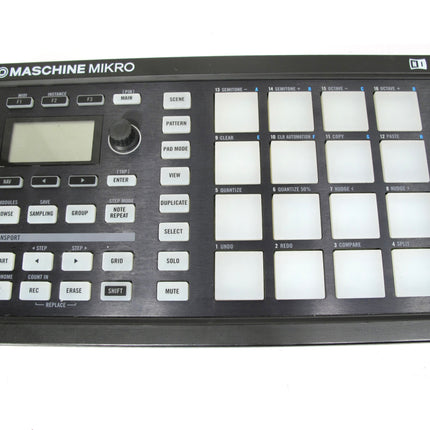 Native Instruments MASCHINE MIKRO Drum Sample Pad Controller Interface