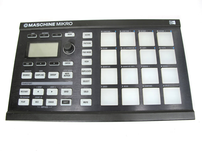 Native Instruments MASCHINE MIKRO Drum Sample Pad Controller Interface