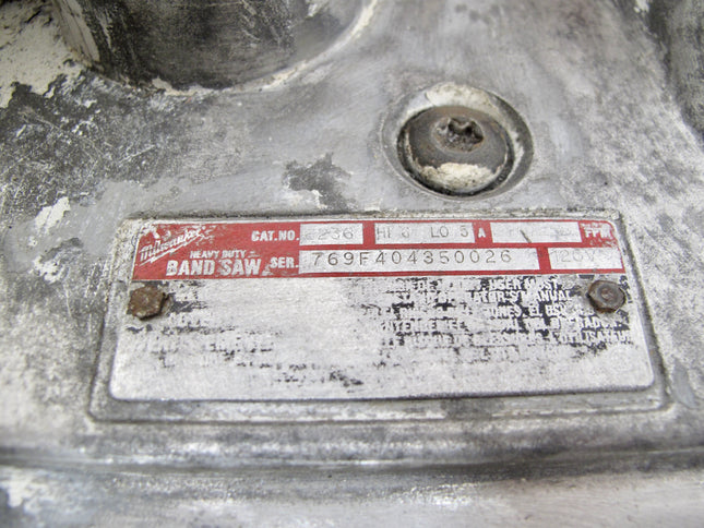 Milwaukee 6236 Heavy Duty Corded Electric Deep Cut 2 Speed