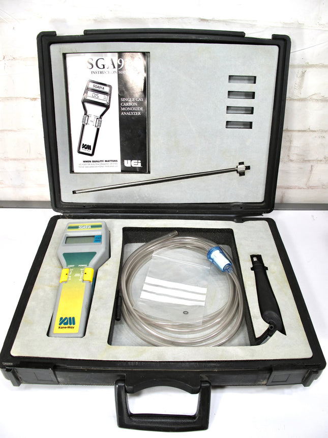 UEi Kane-May SGA91A Commercial Single Gas Carbon Monoxide Analyzer Leak Detector