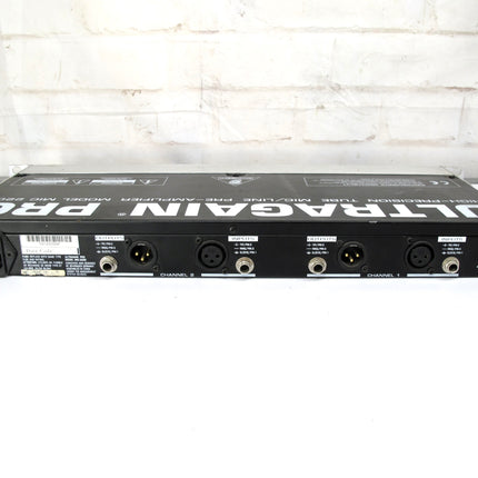 Behringer MIC 2200 ULTRAGAIN PRO High-Precision Tube Mic/Line Pre Amp