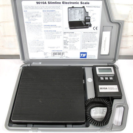 TIF 9010A Slimline Electronic HVAC Refrigerant Charging Scale