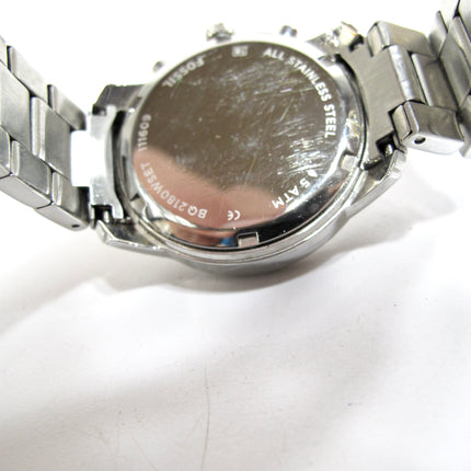 Fossil Grant Mens Chronograph Stainless Steel Watch BQ2180W