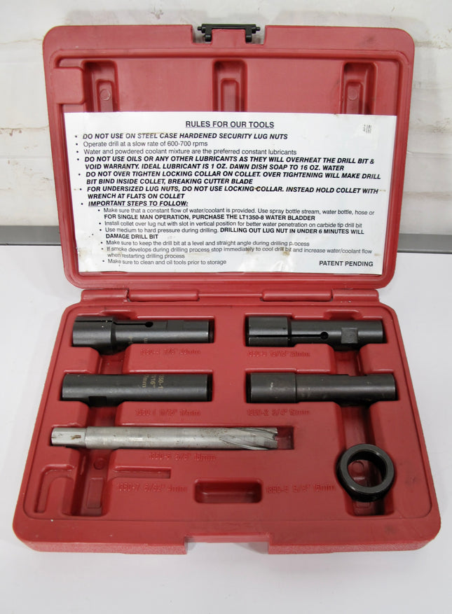 Casey Tool (LTI Lock Technology) KCT1350 Lug Ripper II Kit, Lug Nut Repai