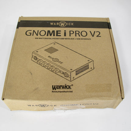 Warwick Gnome i Pro V2 300W Pocket Bass Amp With USB Interface