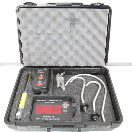 Greenlee DVI-500 HDE Digital Voltage Indicator IEP-DVI-5 Bushing Probe & Hooks