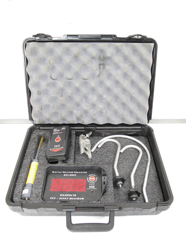 Greenlee DVI-500 HDE Digital Voltage Indicator IEP-DVI-5 Bushing Probe & Hooks