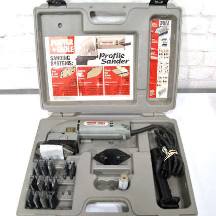 Porter Cable Profile Sander Kit Model 444 Detail Molding Sanding Set