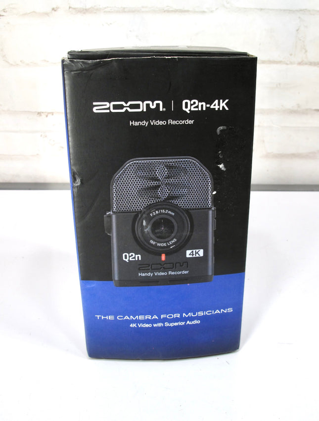 ZOOM Q2n-4K Handy Video Recorder Black High Quality 24bit/96kHz