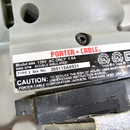 Porter Cable Profile Sander Kit Model 444 Detail Molding Sanding Set