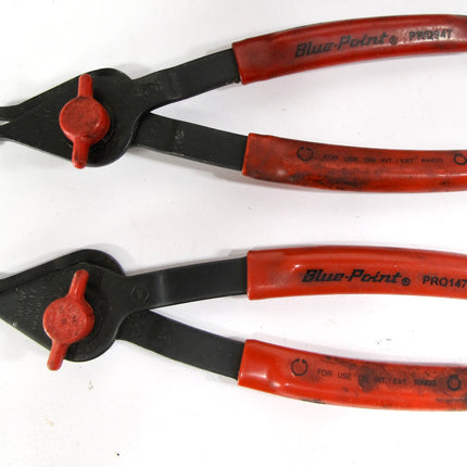 BluePoint PRQ625 Set of 5 Snap Ring Plier Set Int/Ext PRQ-970, 138, 147, 938, 947