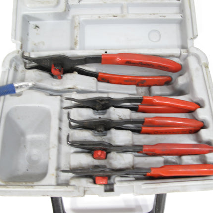 BluePoint PRQ625 Set of 5 Snap Ring Plier Set Int/Ext PRQ-970, 138, 147, 938, 947