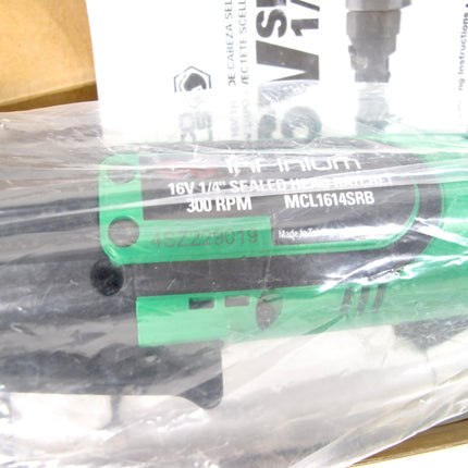 Matco Tools MCL1614SRBG Infinium 16 V 1/4” Sealed Head Ratchet 300 RPM
