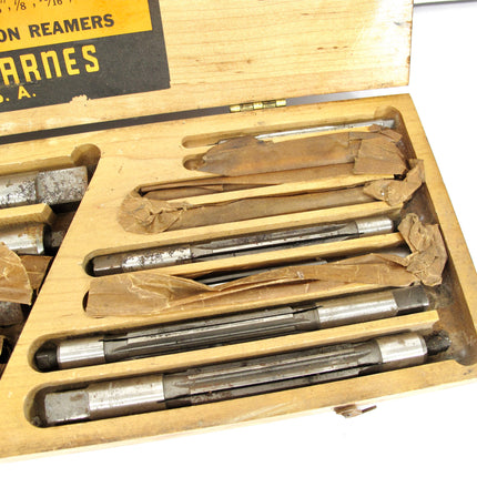 Whitman & Barnes No. 90 Straight Flute Expansion 13 Pc 1/4"-1" Reamer Set