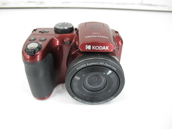 Kodak AZ255 PIXPRO 16 MP Digital Camera HD Zoom 25x Wide 24-600mm 1:3.7-6.2